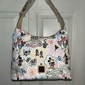 Retired Disney Dooney & Bourke Sketch Paige Sac Purse Handbag NWT